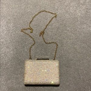 INC Glitter Clutch